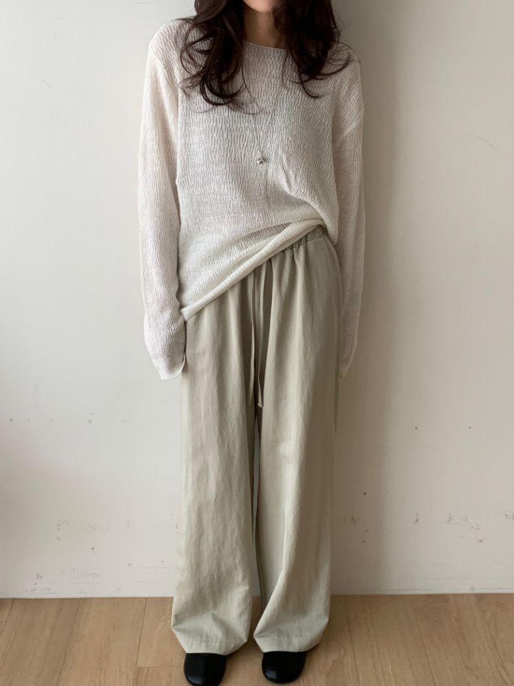 KOMOREBI東大門直郵女裝新品26春夏休閑職業推薦真品休閑褲KOMOREBI休閑褲