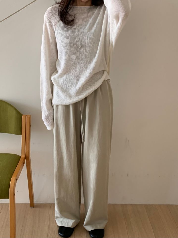 KOMOREBI東大門直郵女裝新品26春夏休閑職業推薦真品休閑褲KOMOREBI休閑褲