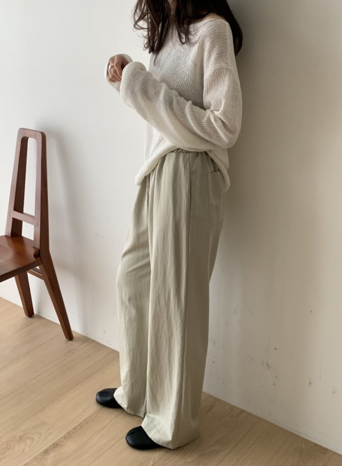 KOMOREBI東大門直郵女裝新品26春夏休閑職業推薦真品休閑褲KOMOREBI休閑褲