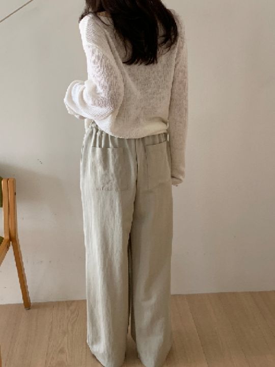 KOMOREBI東大門直郵女裝新品26春夏休閑職業推薦真品休閑褲KOMOREBI休閑褲