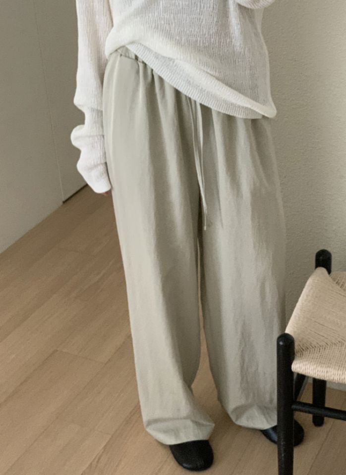 KOMOREBI東大門直郵女裝新品26春夏休閑職業推薦真品休閑褲KOMOREBI休閑褲圖色2