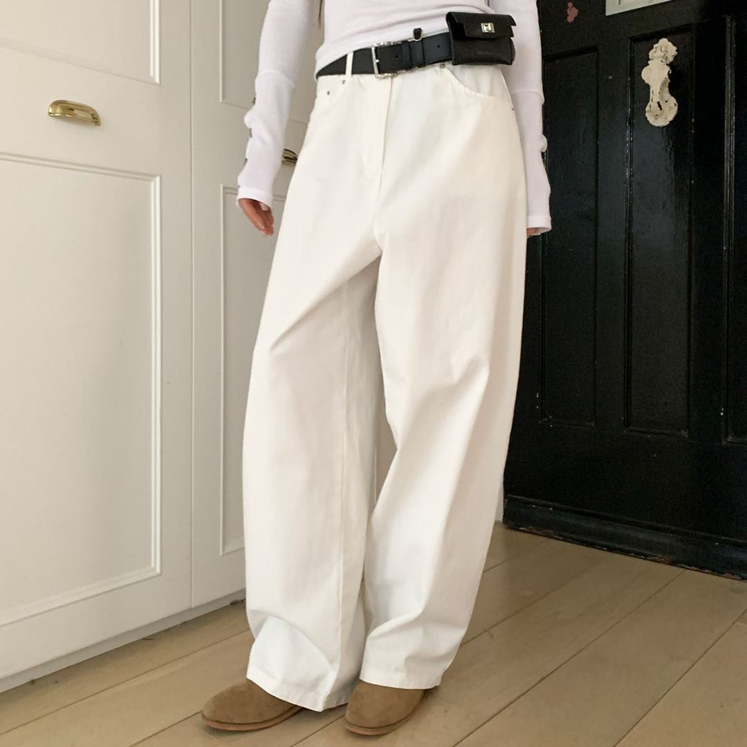 EPI JEAN-T東大門實拍女裝新品職業熱賣牛仔褲不含腰帶棉EPI JEAN-T牛仔褲圖色1