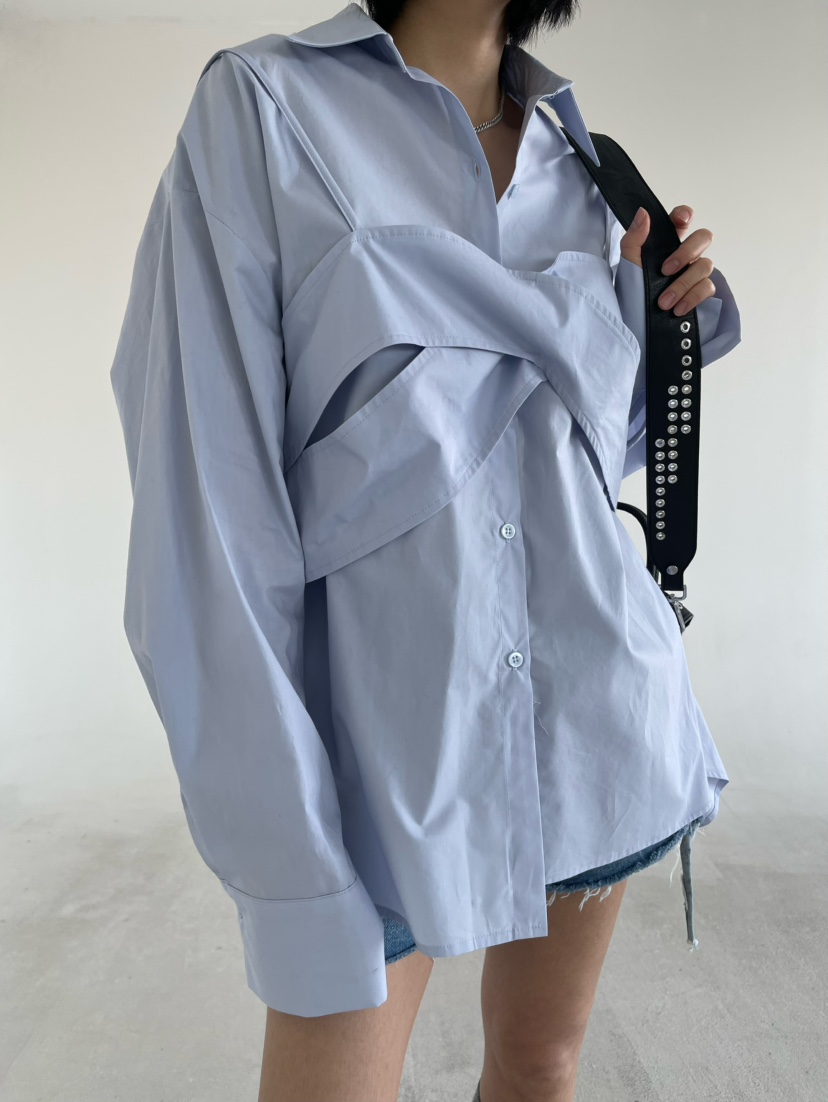 REIZ東大門實拍女裝新品熱賣時尚職業休閑真品襯衫蕾絲衫REIZ襯衫/蕾絲衫