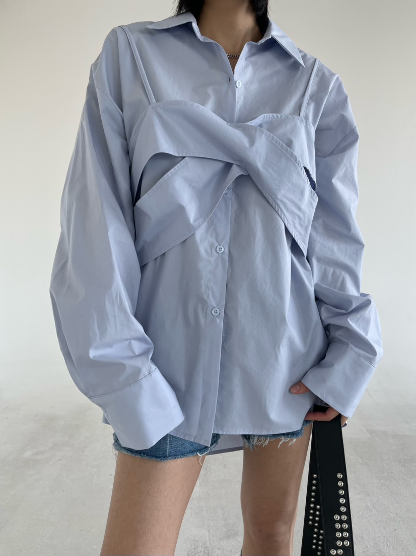 REIZ東大門實拍女裝新品熱賣時尚職業休閑真品襯衫蕾絲衫REIZ襯衫/蕾絲衫