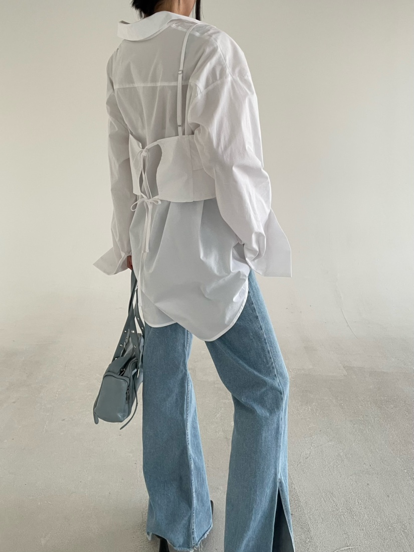 REIZ東大門實拍女裝新品熱賣時尚職業休閑真品襯衫蕾絲衫REIZ襯衫/蕾絲衫