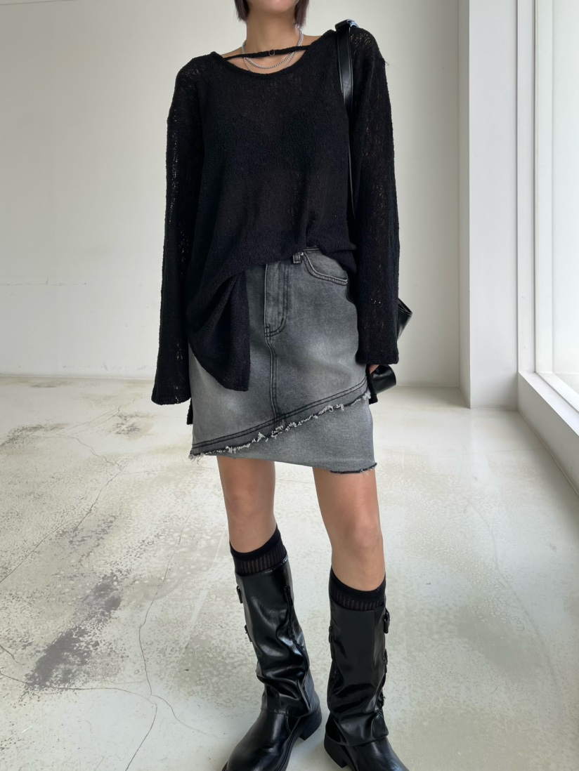 REIZ韓國代購女裝新品推薦人氣時尚職業休閑半身裙中短裙REIZ半身裙/中短裙