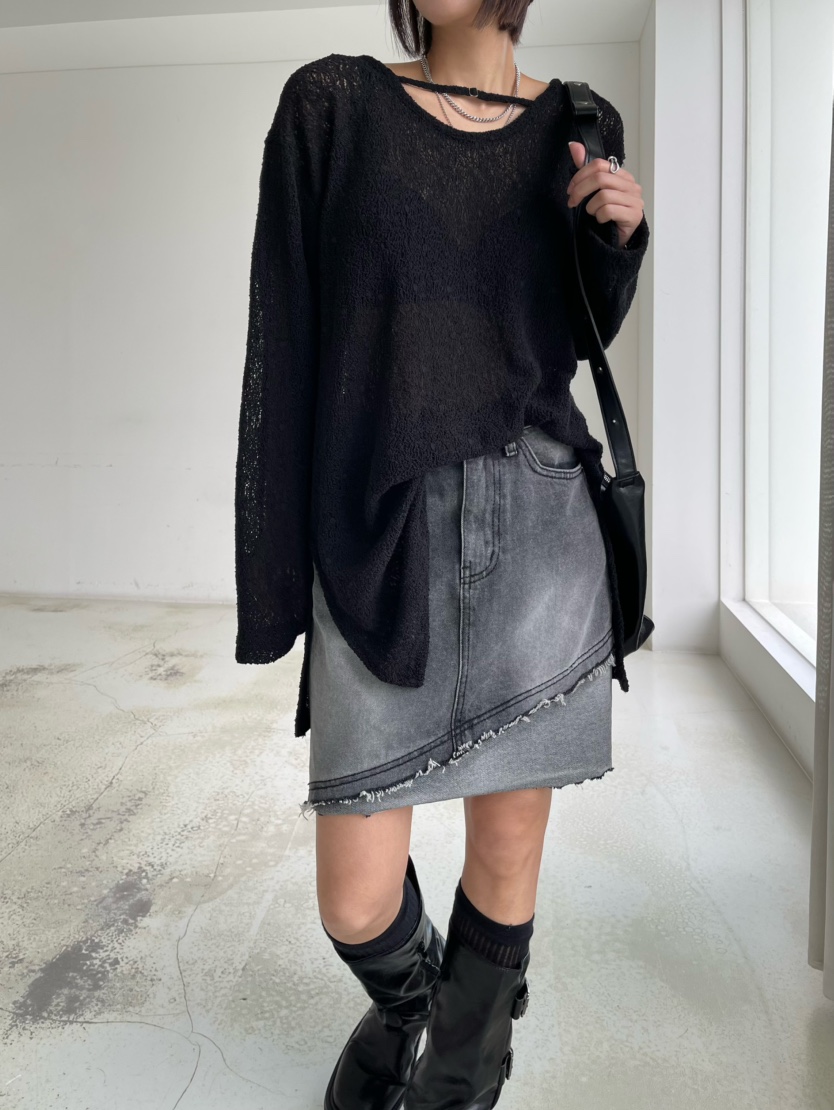 REIZ韓國代購女裝新品推薦人氣時尚職業休閑半身裙中短裙REIZ半身裙/中短裙