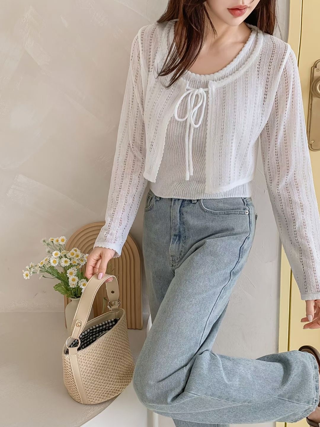 EPI JEAN-T韓國代購女裝新款職業真品時尚推薦熱賣套裝EPI JEAN-T套裝圖色2