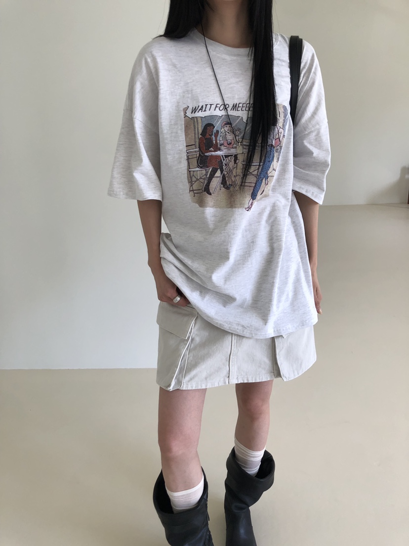 MUSE-P韓國直郵女裝新品熱賣真品職業26春夏休閑時尚T恤MUSE-PT恤