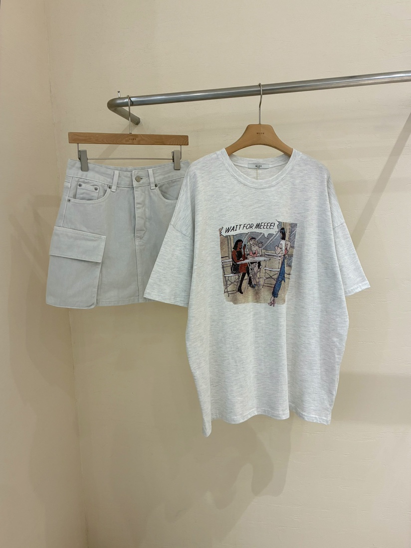 MUSE-P韓國直郵女裝新品熱賣真品職業26春夏休閑時尚T恤MUSE-PT恤
