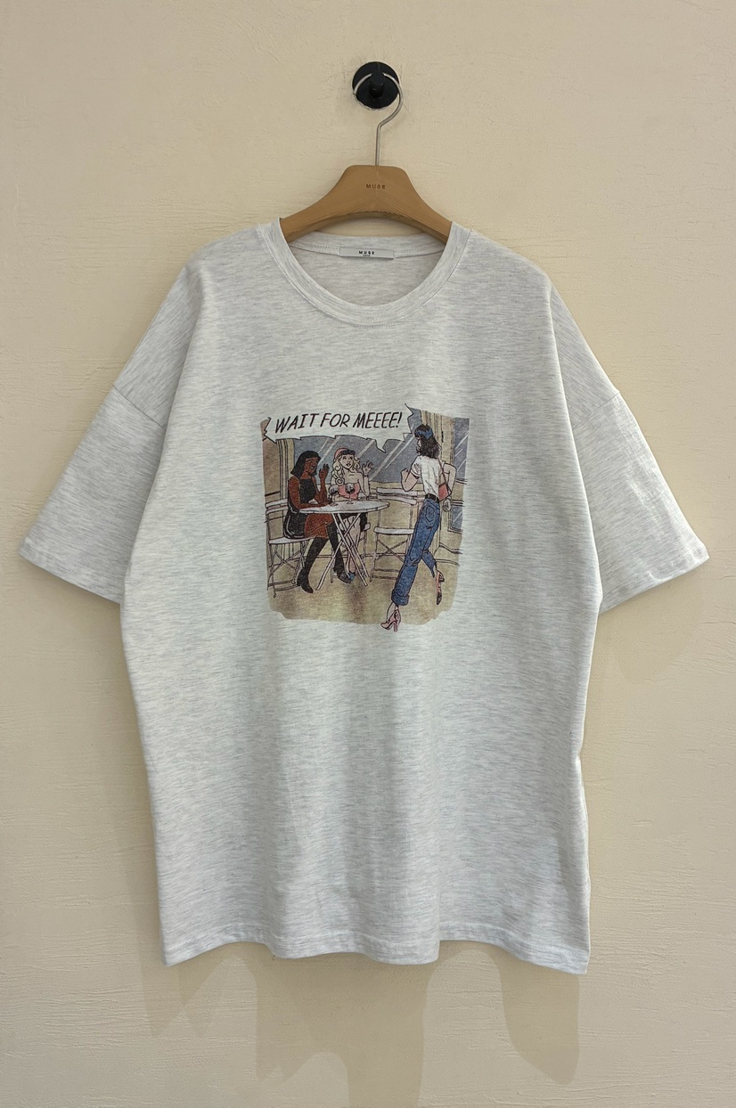 MUSE-P韓國直郵女裝新品熱賣真品職業26春夏休閑時尚T恤MUSE-PT恤圖色1