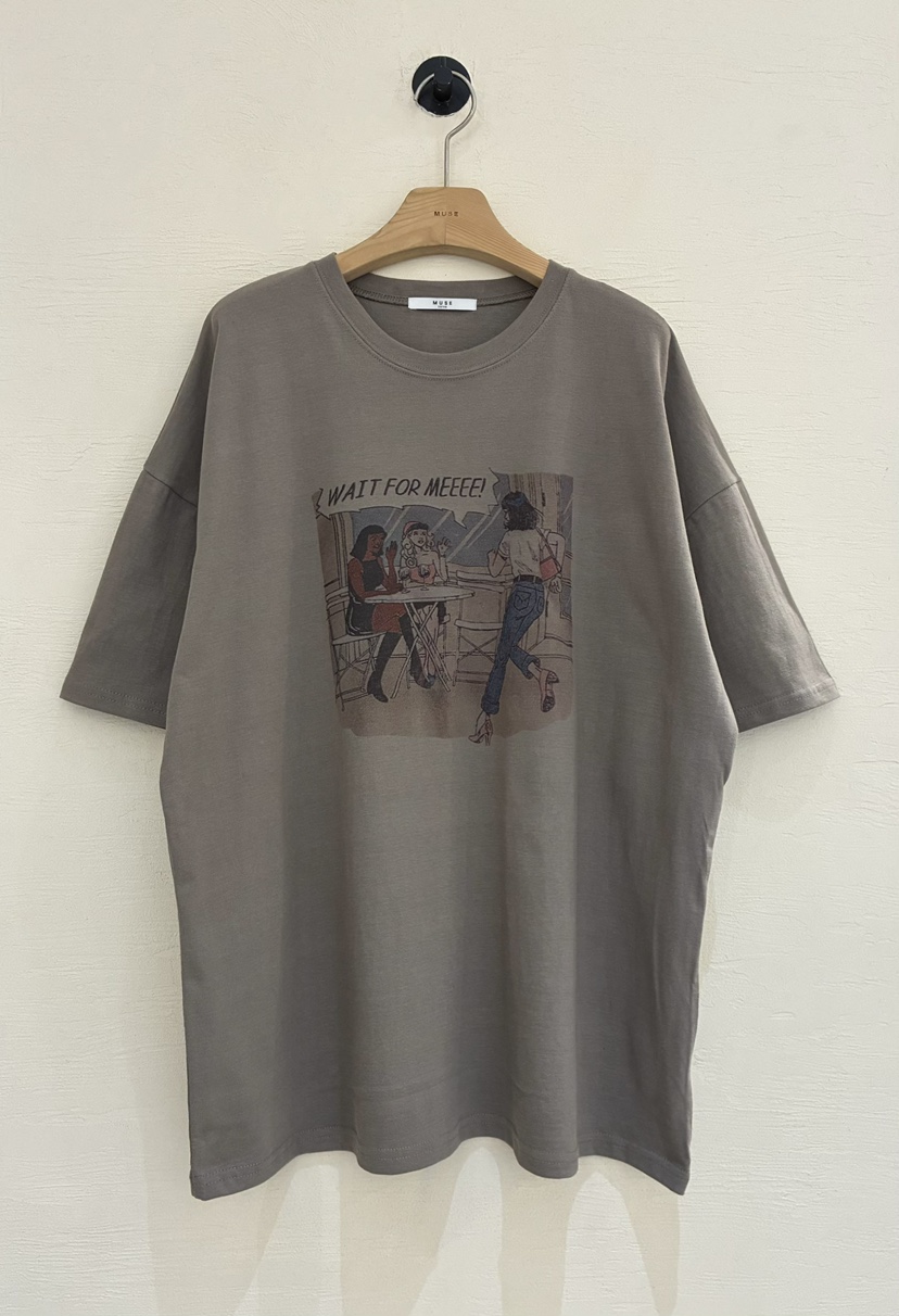 MUSE-P韓國直郵女裝新品熱賣真品職業26春夏休閑時尚T恤MUSE-PT恤圖色2