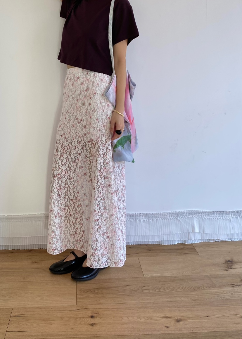 OUPPT韓國代購女士新款休閑真品推薦人氣熱賣26春夏時尚長裙OUPPT長裙