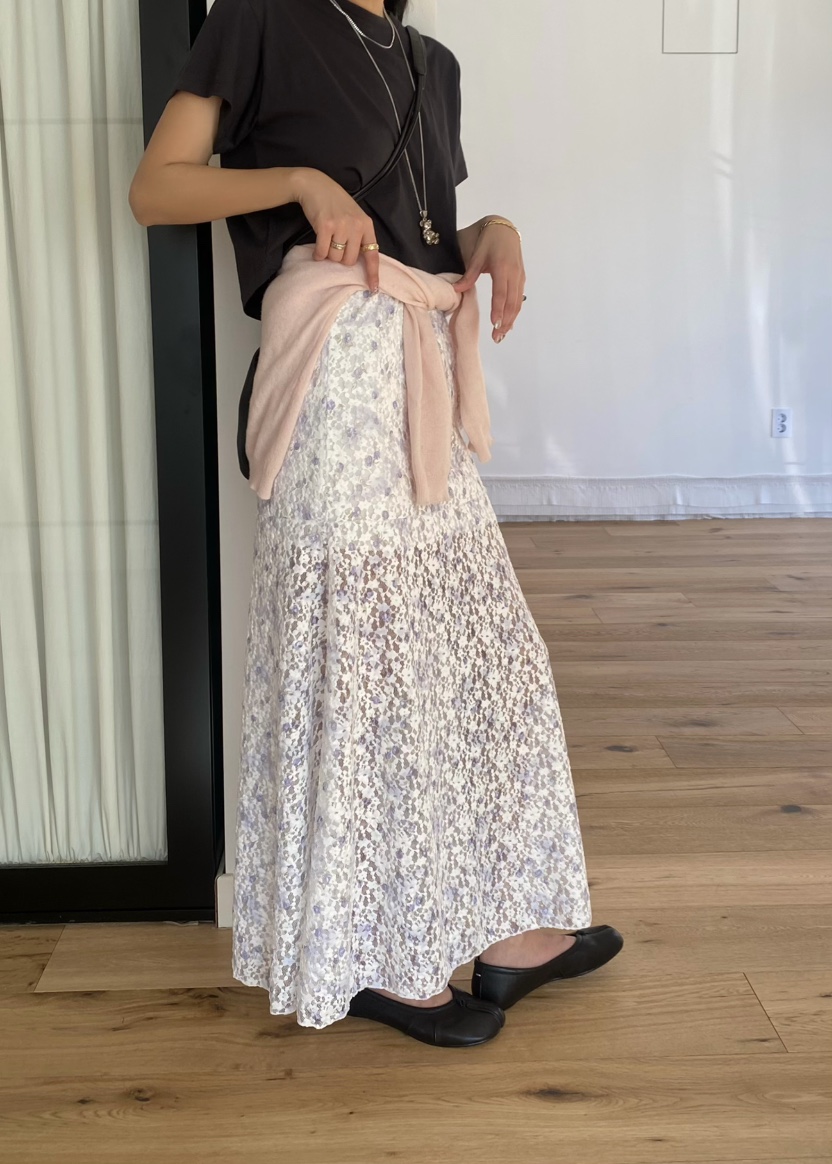 OUPPT韓國代購女士新款休閑真品推薦人氣熱賣26春夏時尚長裙OUPPT長裙