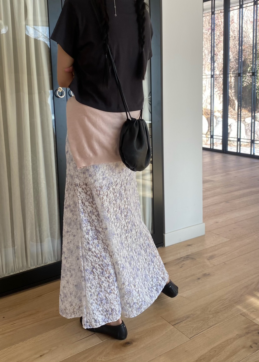 OUPPT韓國代購女士新款休閑真品推薦人氣熱賣26春夏時尚長裙OUPPT長裙