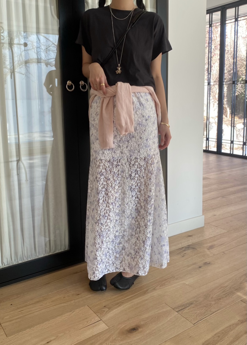 OUPPT韓國代購女士新款休閑真品推薦人氣熱賣26春夏時尚長裙OUPPT長裙圖色2