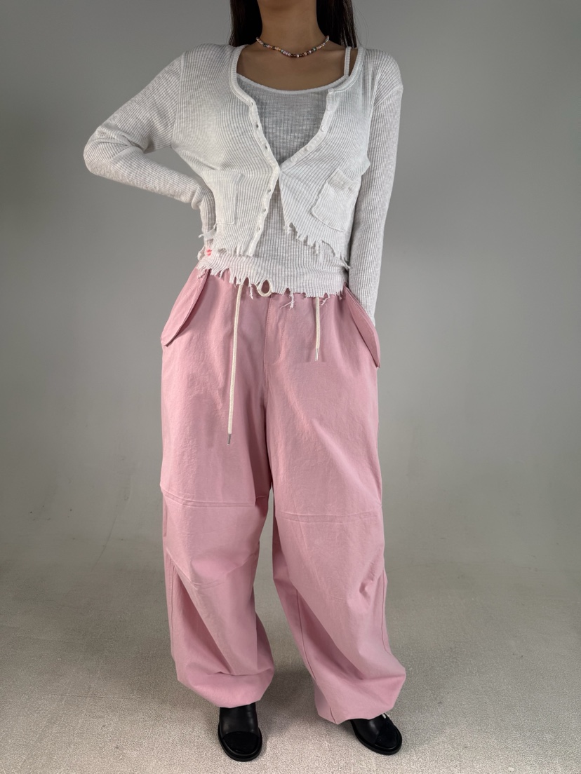 SHIRRING東大門實拍女士新款真品推薦休閑熱賣人氣休閑褲SHIRRING休閑褲