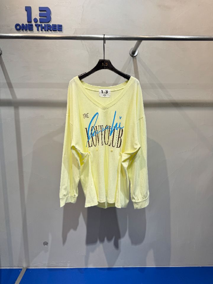 1.3東大門直郵女裝新品休閑人氣時尚職業熱賣26春夏長袖T恤1.3長袖T恤圖色2