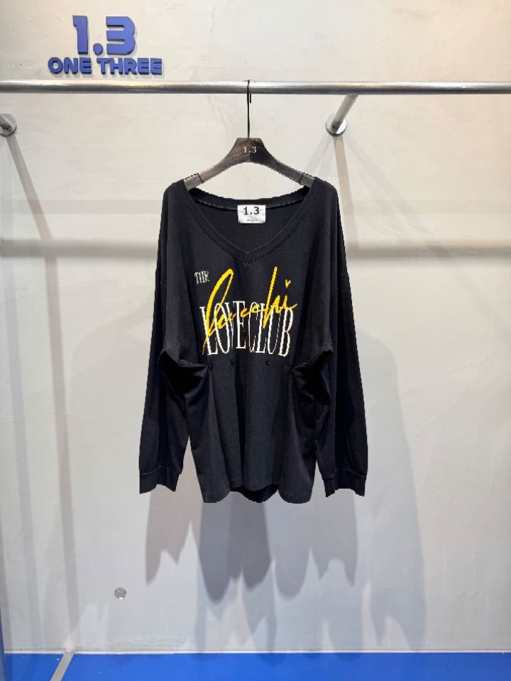 1.3東大門直郵女裝新品休閑人氣時尚職業熱賣26春夏長袖T恤1.3長袖T恤圖色3