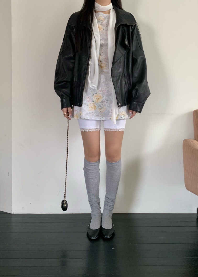 OUPPT韓國代購女士新款人氣熱賣休閑職業打底褲鯊魚褲蕾絲OUPPT打底褲/鯊魚褲