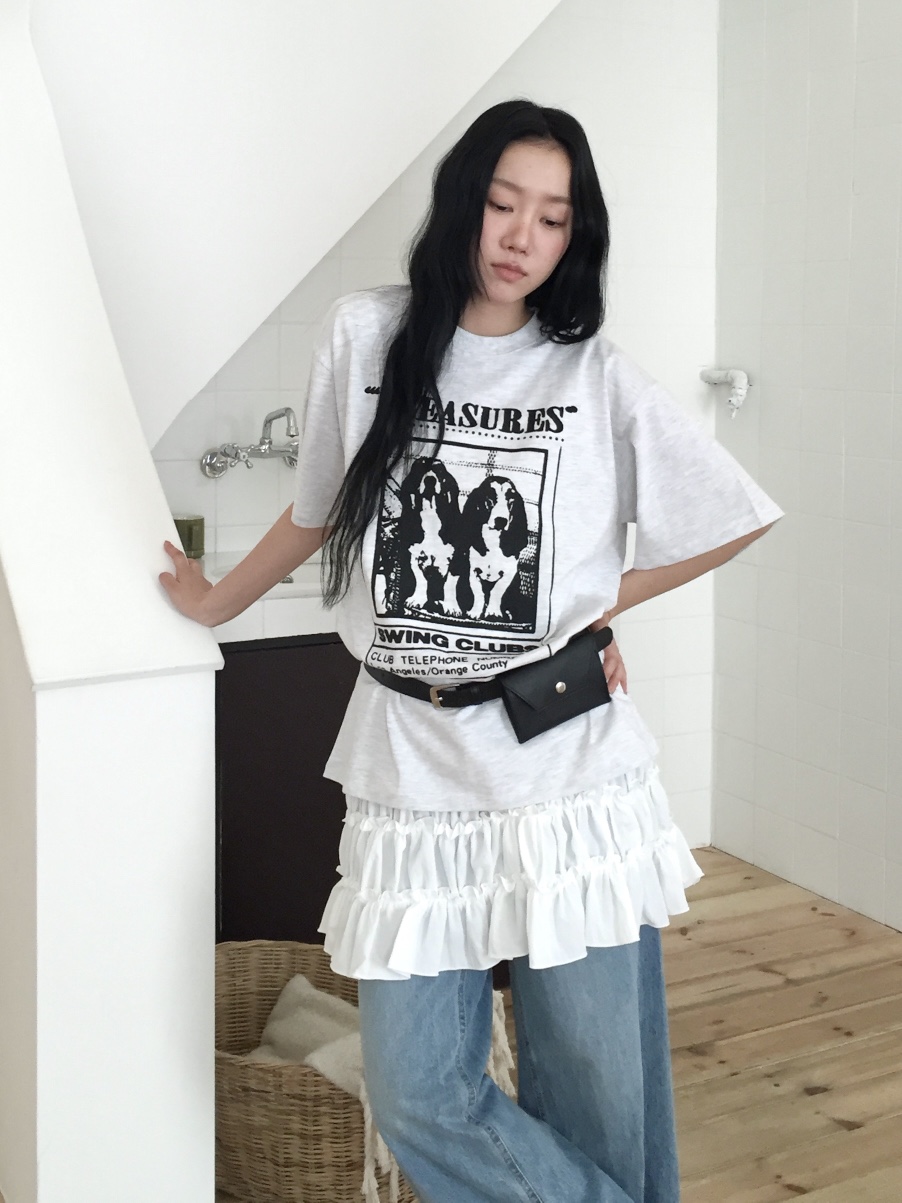 LOVE MOMENT東大門實拍女士新品時尚休閑人氣職業T恤寬松LOVE MOMENTT恤