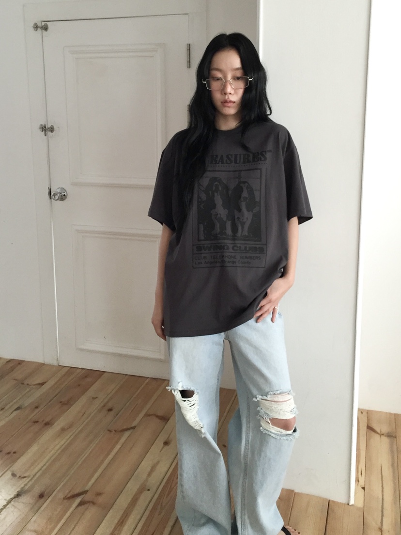 LOVE MOMENT東大門實拍女士新品時尚休閑人氣職業T恤寬松LOVE MOMENTT恤