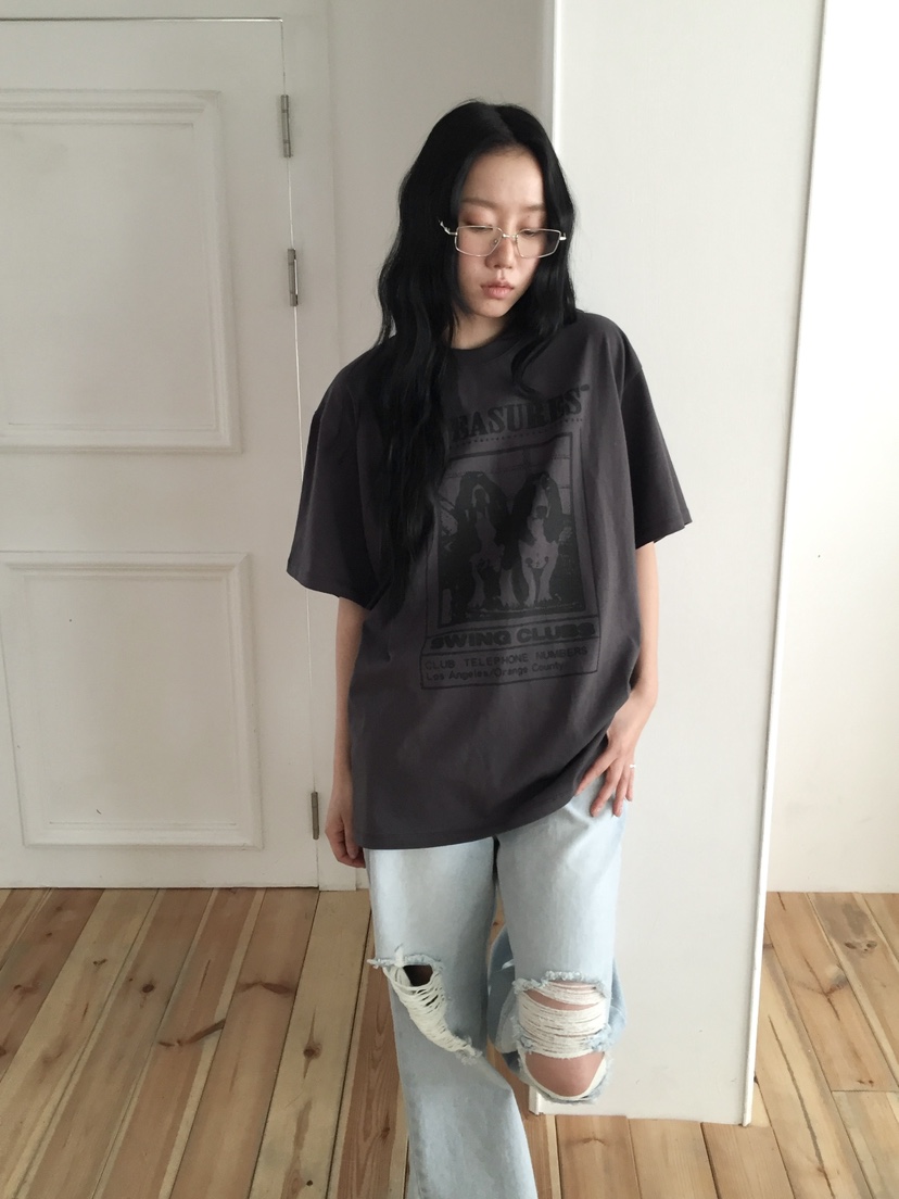 LOVE MOMENT東大門實拍女士新品時尚休閑人氣職業T恤寬松LOVE MOMENTT恤