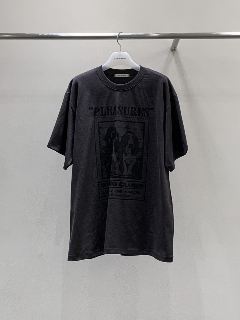 LOVE MOMENT東大門實拍女士新品時尚休閑人氣職業T恤寬松LOVE MOMENTT恤圖色2