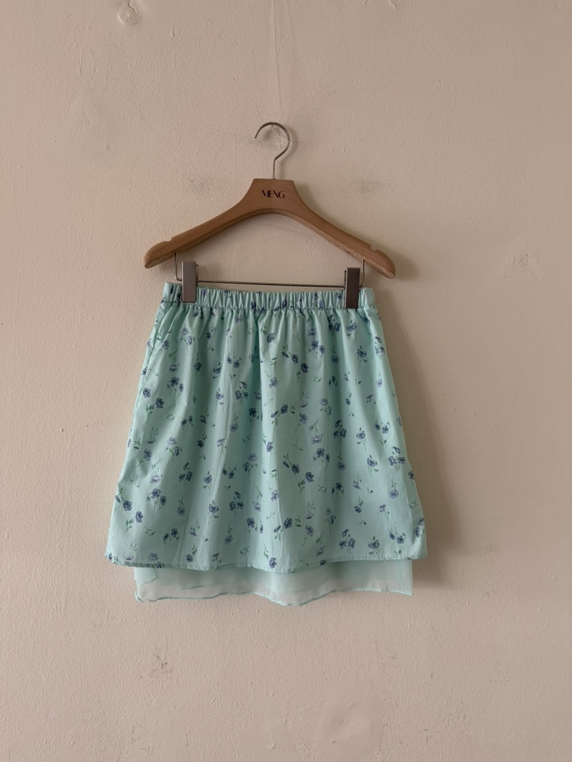 MENG韓國直郵女士新品職業熱賣時尚人氣真品26春夏推薦短裙MENG短裙圖色1