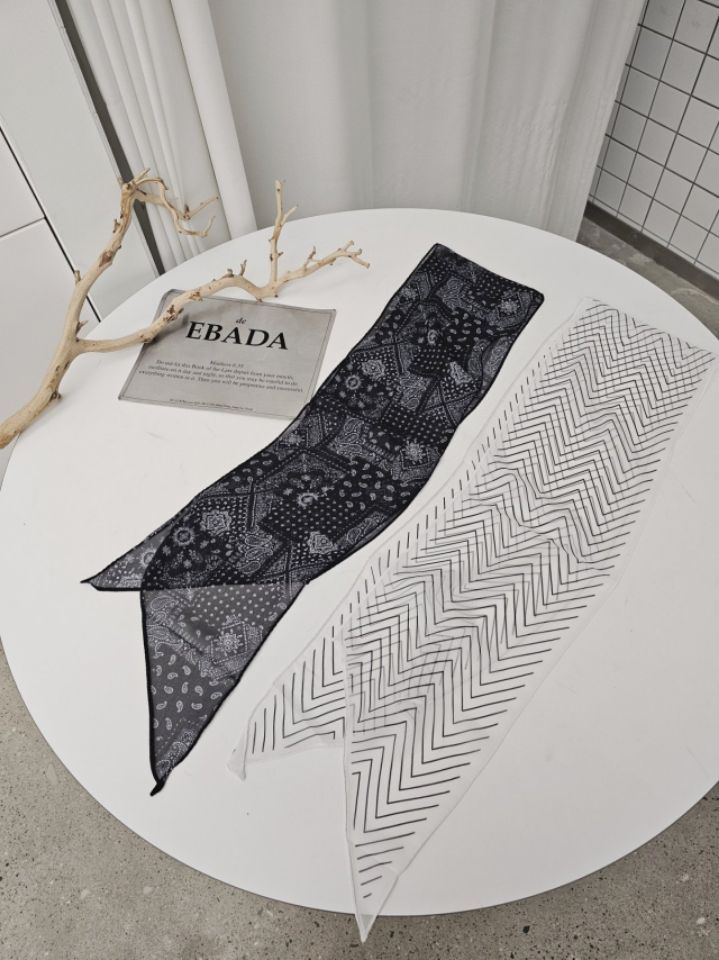 EBADA東大門直郵女士新品26春夏熱賣推薦圍巾披肩混紡雪紡EBADA圍巾/披肩