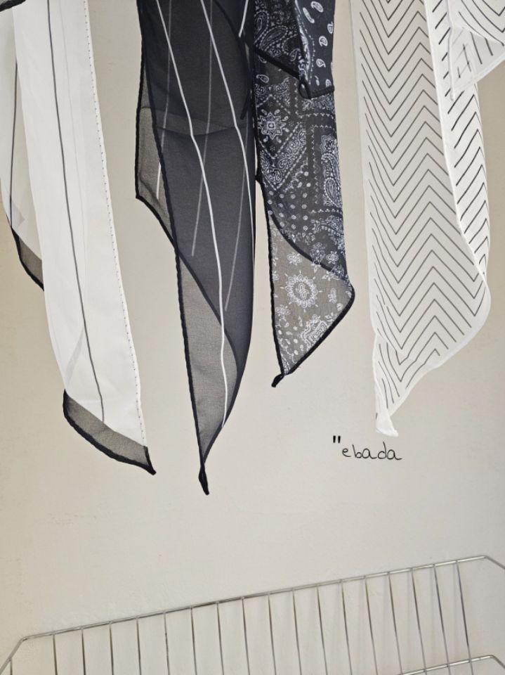 EBADA東大門直郵女士新品26春夏熱賣推薦圍巾披肩混紡雪紡EBADA圍巾/披肩