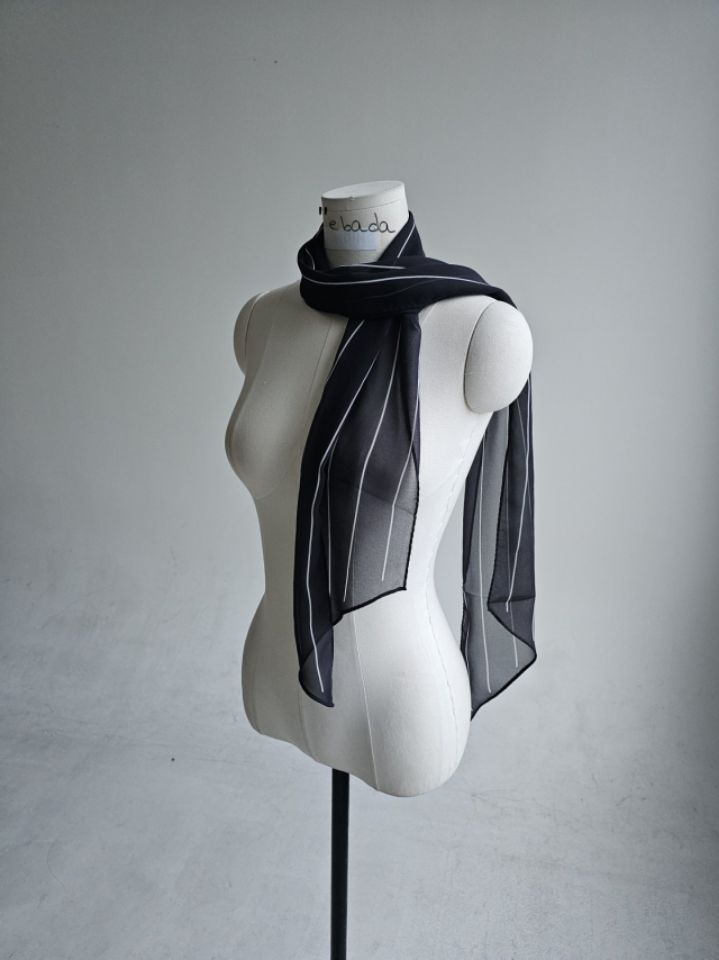 EBADA東大門直郵女士新品26春夏熱賣推薦圍巾披肩混紡雪紡EBADA圍巾/披肩圖色4