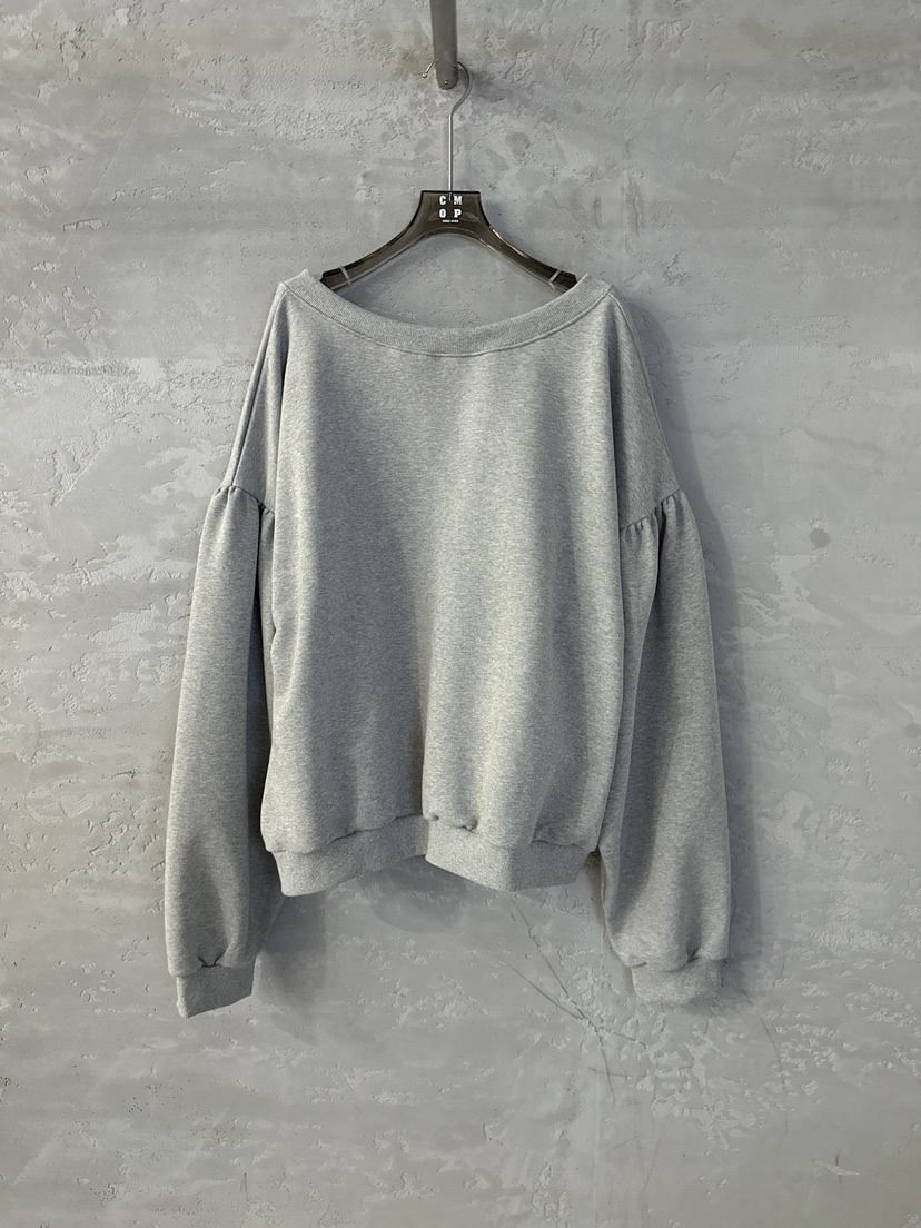 COME OPEN/HAPER東大門實拍女裝新品職業人氣26春夏衛衣褶皺COME OPEN/HAPER衛衣圖色2