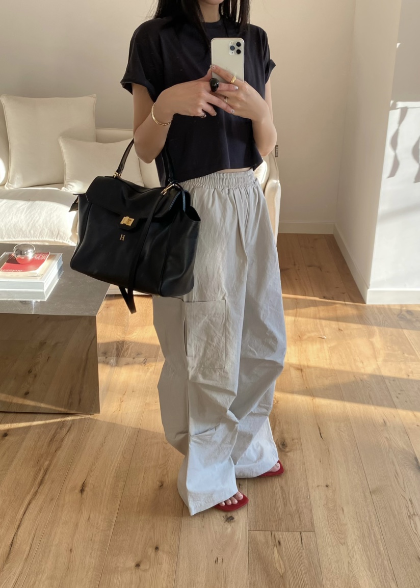 OUPPT東大門直郵女裝新品職業真品推薦熱賣時尚人氣休閑褲OUPPT休閑褲