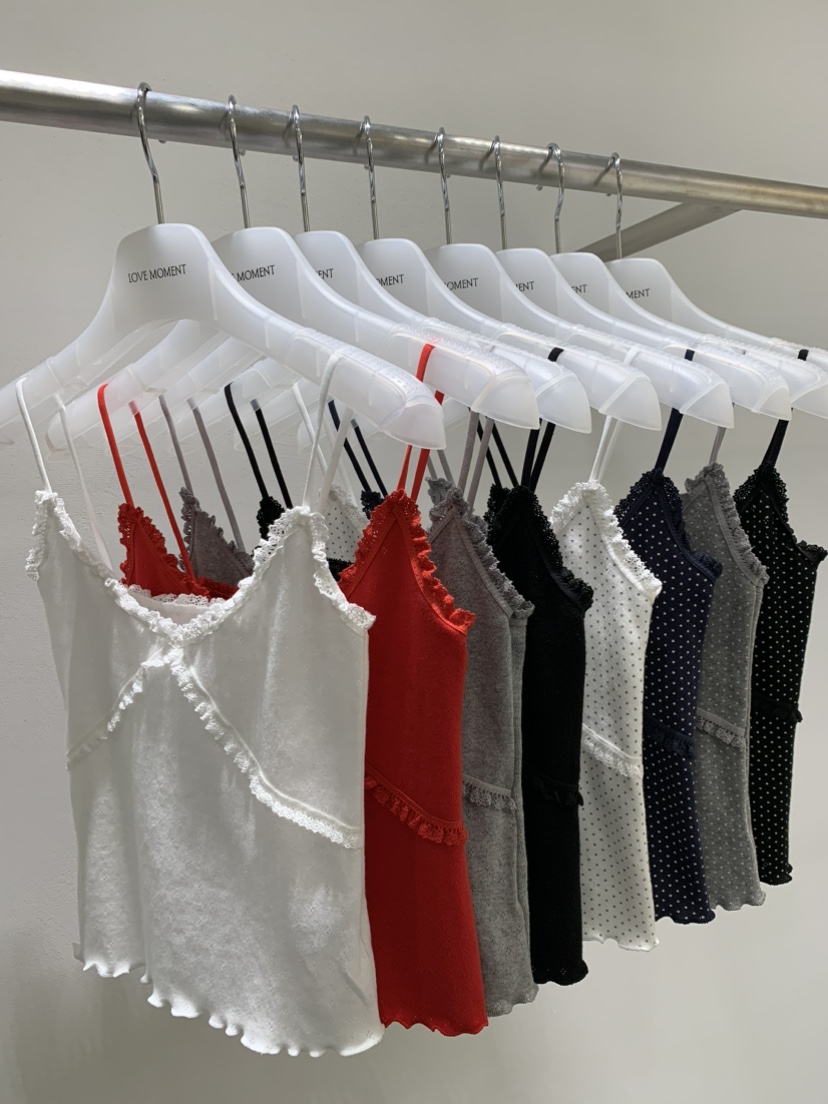 LOVE MOMENT東大門直郵女士新款26春夏休閑人氣吊帶背心LOVE MOMENT吊帶/背心