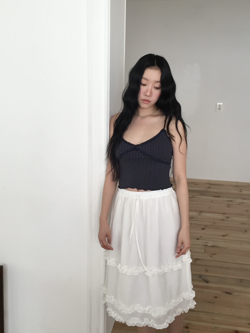 LOVE MOMENT東大門直郵女士新款26春夏休閑人氣吊帶背心LOVE MOMENT吊帶/背心