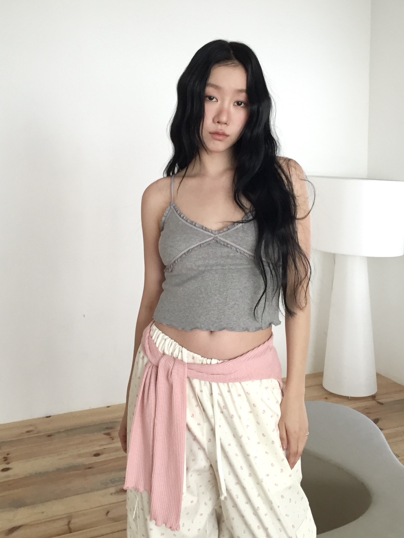 LOVE MOMENT東大門直郵女士新款26春夏休閑人氣吊帶背心LOVE MOMENT吊帶/背心