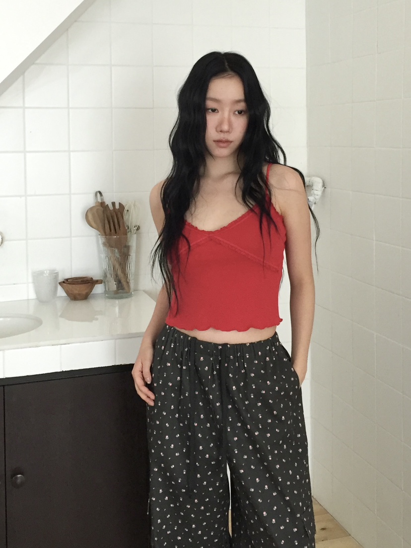 LOVE MOMENT東大門直郵女士新款26春夏休閑人氣吊帶背心LOVE MOMENT吊帶/背心