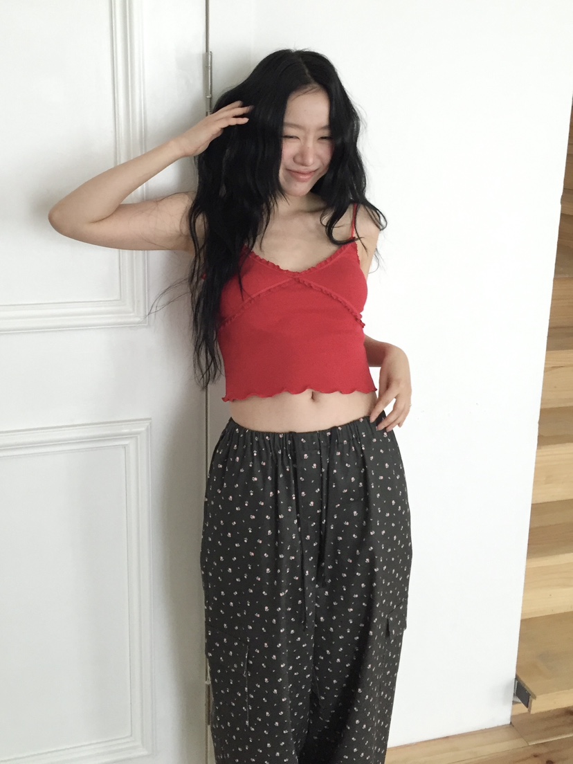 LOVE MOMENT東大門直郵女士新款26春夏休閑人氣吊帶背心LOVE MOMENT吊帶/背心