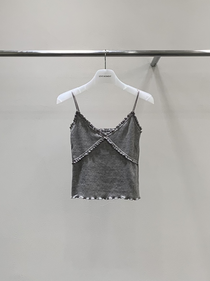 LOVE MOMENT東大門直郵女士新款26春夏休閑人氣吊帶背心LOVE MOMENT吊帶/背心圖色3
