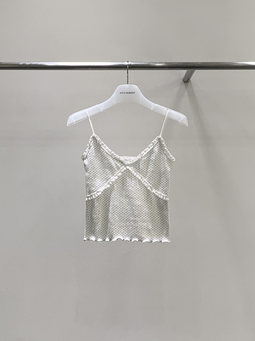 LOVE MOMENT東大門直郵女士新款26春夏休閑人氣吊帶背心LOVE MOMENT吊帶/背心圖色5