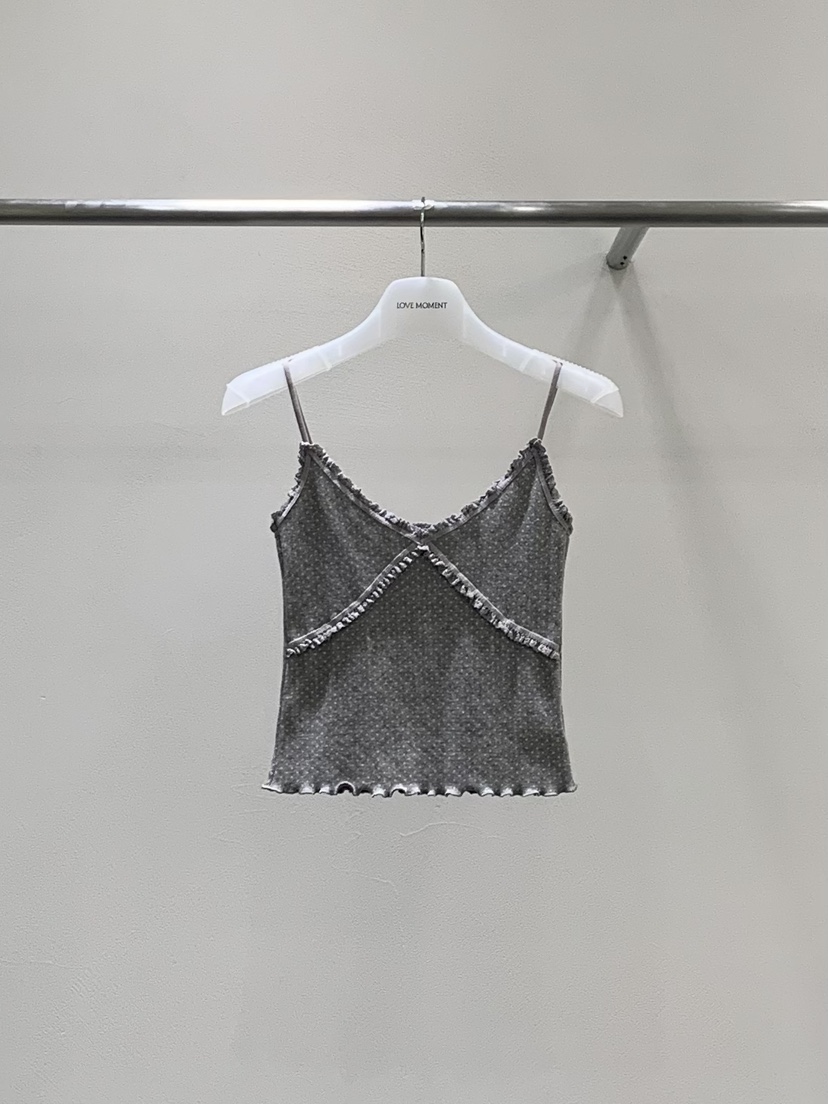 LOVE MOMENT東大門直郵女士新款26春夏休閑人氣吊帶背心LOVE MOMENT吊帶/背心圖色6