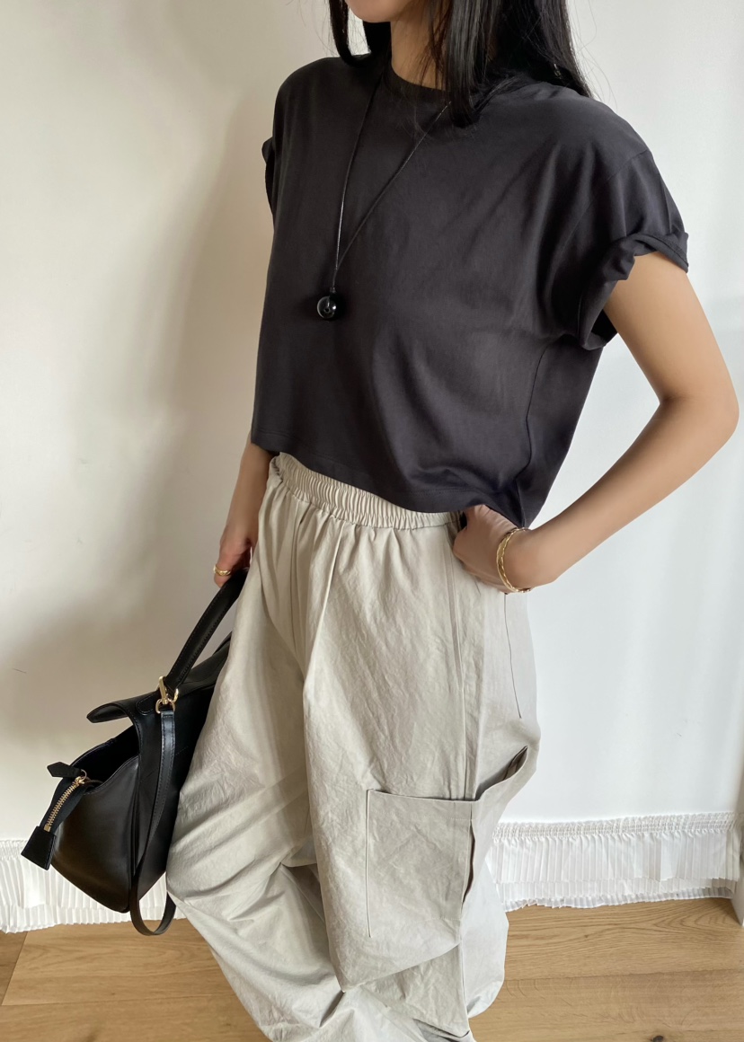 OUPPT東大門實拍女士新品推薦職業熱賣休閑26春夏真品T恤OUPPTT恤