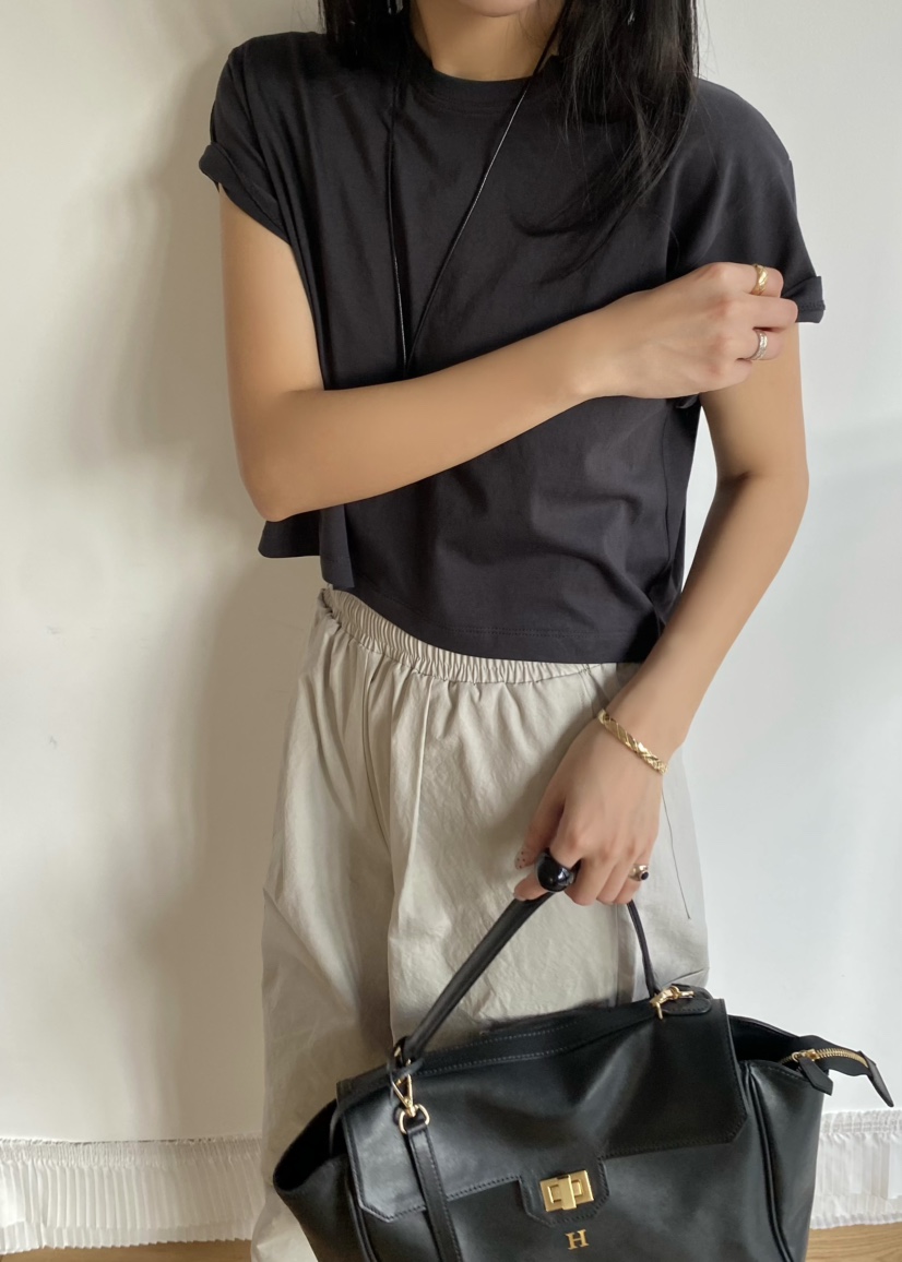 OUPPT東大門實拍女士新品推薦職業熱賣休閑26春夏真品T恤OUPPTT恤