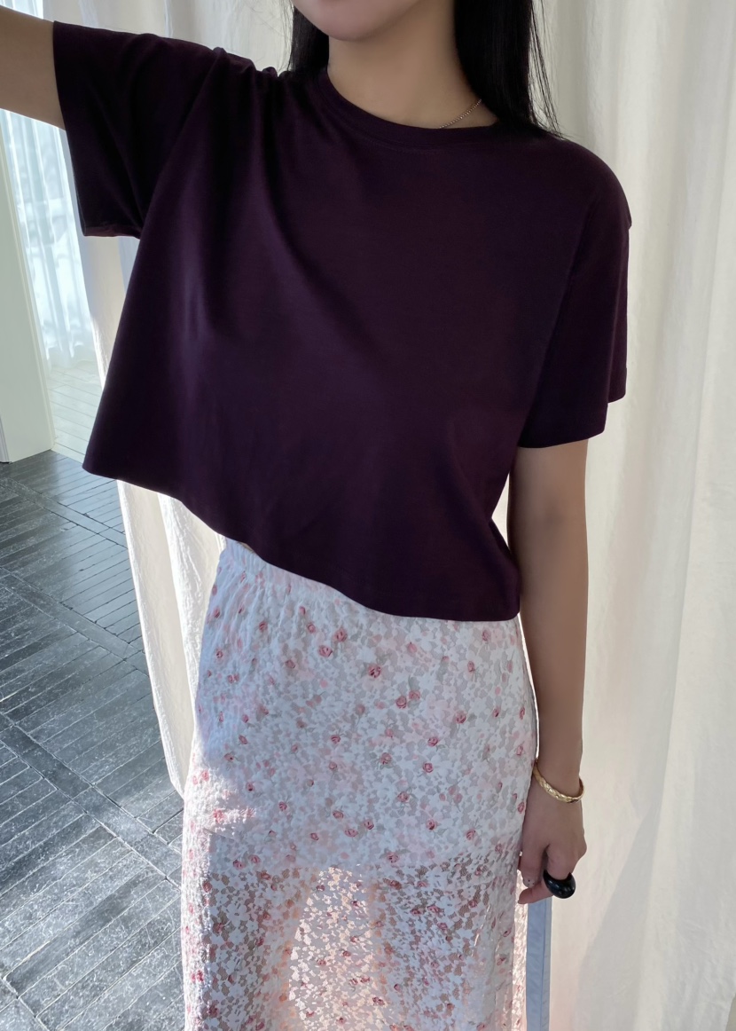 OUPPT東大門實拍女士新品推薦職業熱賣休閑26春夏真品T恤OUPPTT恤圖色2