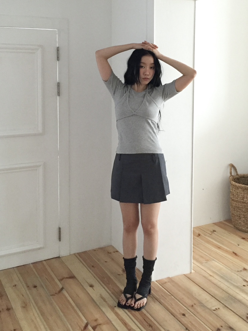 LOVE MOMENT東大門實拍女裝新品26春夏推薦休閑時尚裙褲LOVE MOMENT裙褲