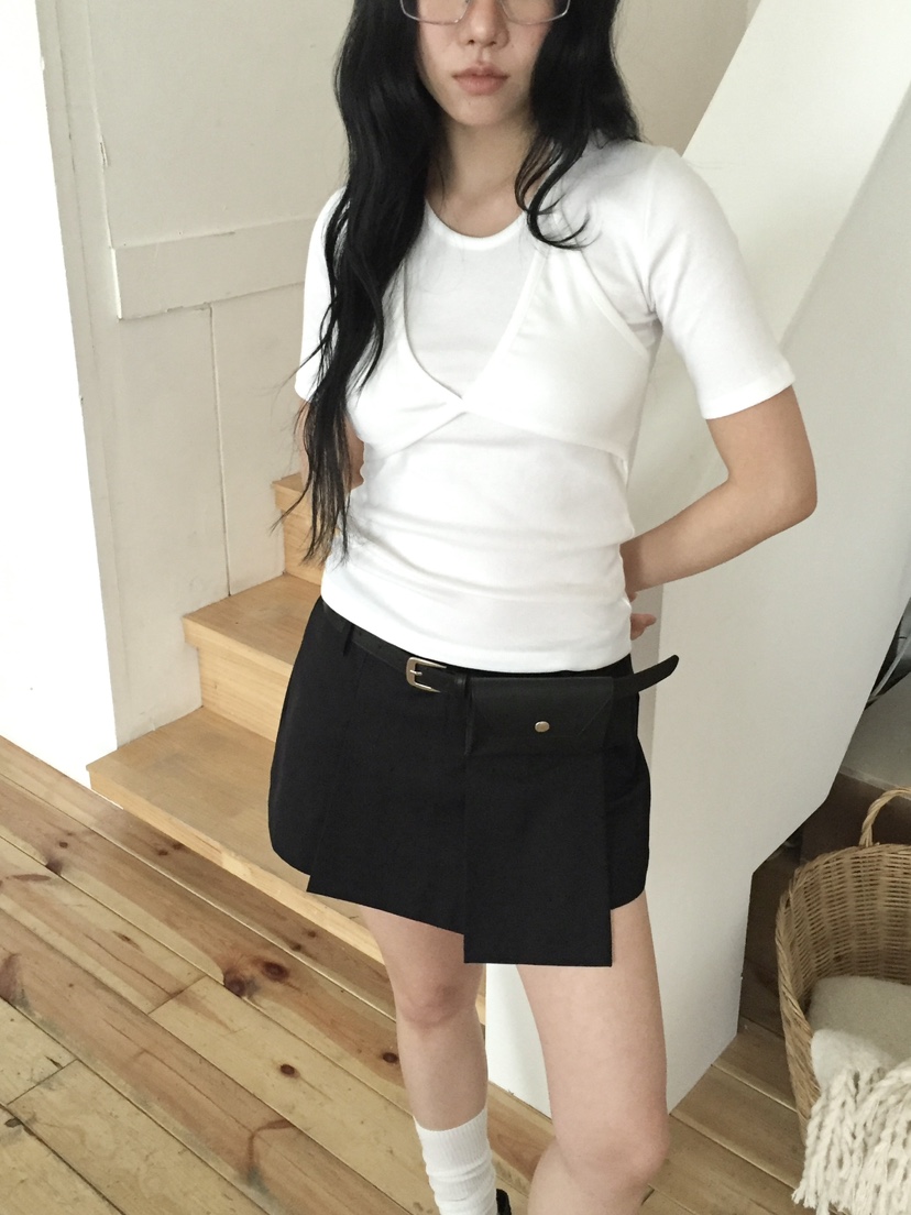 LOVE MOMENT東大門實拍女裝新品26春夏推薦休閑時尚裙褲LOVE MOMENT裙褲