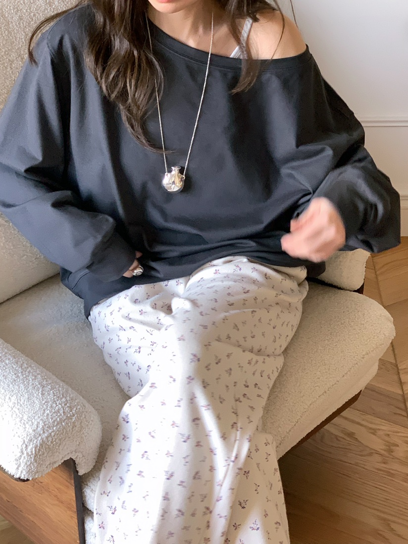 PEBBLE東大門直郵女士新款真品職業時尚人氣休閑26春夏衛衣PEBBLE衛衣