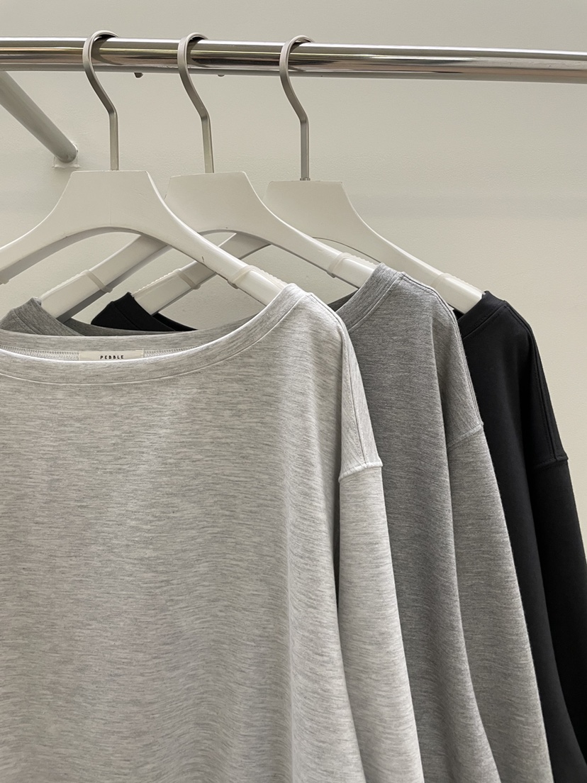 PEBBLE東大門直郵女士新款真品職業時尚人氣休閑26春夏衛衣PEBBLE衛衣