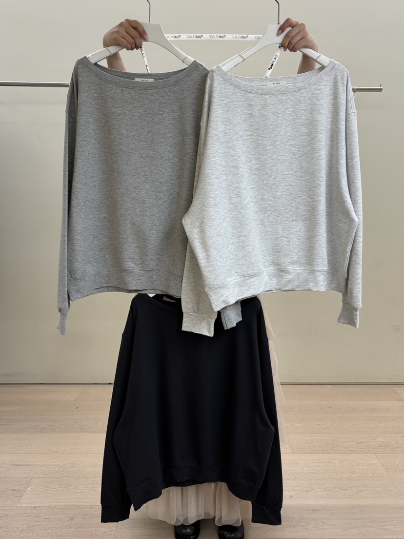 PEBBLE東大門直郵女士新款真品職業時尚人氣休閑26春夏衛衣PEBBLE衛衣